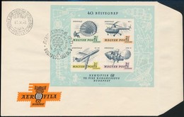 ** 1967 Bélyegnap (40.) Vágott Blokk FDC (5.000) - Other & Unclassified