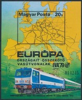 ** 1979 Európa Vasútjai Vágott Blokk (7.000) - Other & Unclassified