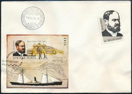 1988 Bélyegnap (61.) Vágott Blokk FDC (7.000) - Other & Unclassified