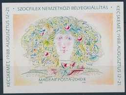 ** 1988 Szocfilex Vágott Blokk (4.000) - Other & Unclassified