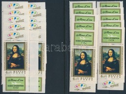 ** 1974 10-10 Db Mona Lisa Alsó és Fels? Szelvénnyel (24.000) - Other & Unclassified