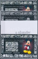 ** 2014/12 Mickey Mouse  4 Db-os Emlékív Garnitúra (28.000) - Other & Unclassified