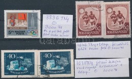 O 1959-1979 3 Db Tévnyomat + 2 Támpéldány (7.000) - Other & Unclassified