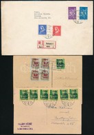 1932 - 1953 1 Ajánlott Levél, 2 Inflációs Lap, Bem Blokk Levélen, Alumínium Futott ,,'R' - Other & Unclassified