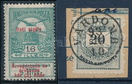 ** 1881 + 1914  20kr Szép Bélyegzés + Hadisegély (I.) 1-esnél Rövid Vízszintes Alap - Other & Unclassified