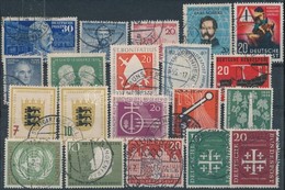 O 1949-1956 18 Klf Német Komplett Kiadás (Mi EUR 177,50) - Other & Unclassified
