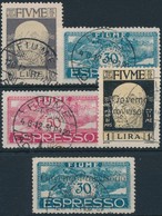 O Fiume 5 Db Klf Jobb Bélyeg (Mi EUR 153,-) - Other & Unclassified