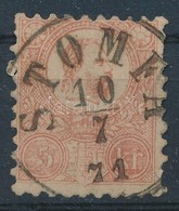 O 1871 K?nyomat 5kr ,,STOMFA' - Other & Unclassified