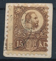 1871 Réznyomat 15kr Képbe Fogazva - Other & Unclassified
