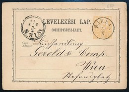 1873 Díjjegyes Levelez?lap ,,SARKA(D)' - Other & Unclassified