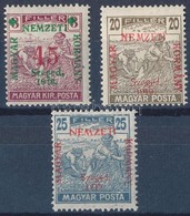 ** * Szeged 1919 Arató 45f/3f, Magyar Posta 20f és 25f Garancia Nélkül (**23.700) - Other & Unclassified