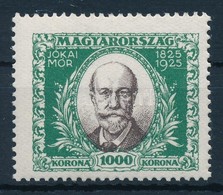 * 1925 Jókai 1000 K KORONÁ Felirattal - Other & Unclassified