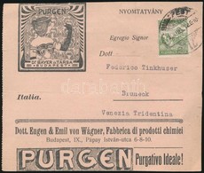 1920 Nyomtatvány Gyógyszerreklámmal - Sonstige & Ohne Zuordnung