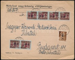 1946 (8. Díjszabás) Távolsági Levél Bet?s TIp.2./4f + 6 X TI.2./10f Bérmentesítéssel - Other & Unclassified