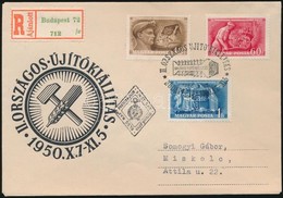 1950 Újítók Ajánlott FDC - Other & Unclassified