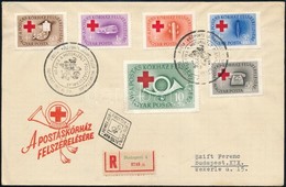 1957 Postáskórház Ajánlott FDC - Other & Unclassified