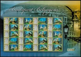 ** 2007 Budapest Bélyegem 2009-ben Megszemélyesített Teljes ív (13.500) - Altri & Non Classificati