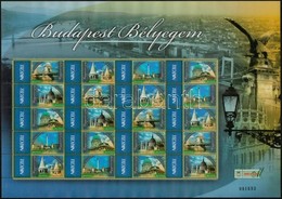 ** 2007 Budapest Bélyegem Megszemélyesített Teljes ív (13.500) - Other & Unclassified