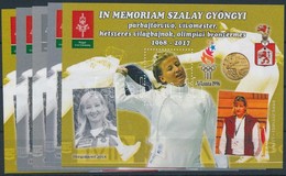** 2017 In Memoriam Szalay Gyöngyi 5 Db-os Emlékív Garnitúra  (16.500) - Altri & Non Classificati