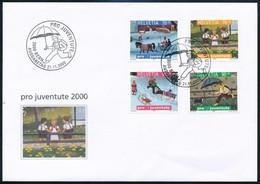 2000 Pro Juventute Sor Mi 1740-1743 FDC-n - Other & Unclassified