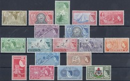 ** O 1953/1958 Forgalmi Sor Mi 130-147 (Mi 140 Pecsételt / Used) - Other & Unclassified