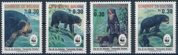 ** 1991 WWF: Pápaszemes Medve Sor Mi 1137-1140 - Other & Unclassified