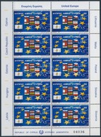 ** 2004 Belépés Az Európai Unióba Kisív Mi 1033 - Other & Unclassified