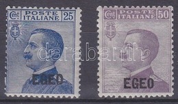 ** 1912 Forgalmi Felülnyomott Sor Mi 1-2 - Other & Unclassified