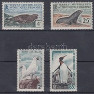 ** 1960 Antarktiszi állatok Sor Mi 19-22 - Other & Unclassified