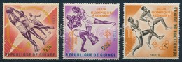 ** 1963 El?olimpiai Sportjátékok Sor Narancssárga Felülnyomással Mi 211-213 B - Altri & Non Classificati