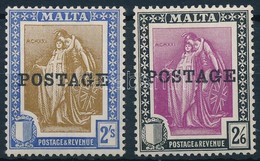 ** 1922 Forgalmi 2 érték Felülnyomással Mi 111-112 - Altri & Non Classificati