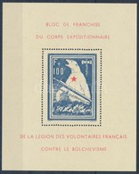 (*) Francia Légió 1941 Fogazott Blokk Reprint - Other & Unclassified