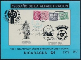 ** 1980 Nemzetközi Gyermekév, Rowland Hill, Bélyegkiállítás ESPAMER, Labdarúgó-világbajnokság: Spanyolország Blokk Mi 12 - Altri & Non Classificati