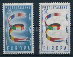 ** 1957 Europa CEPT Sor Mi 992-993 - Altri & Non Classificati