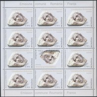 ** 2006 Constantin Brâncusi Szobrász Kisív Sor Mi 6125-6126 - Other & Unclassified