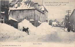 ¤¤   -   ILES SAINT-PIERRE-et-MIQUELON  -  Saint-Pierre  -  Sous La Neige  -   ¤¤ - Saint-Pierre Und Miquelon