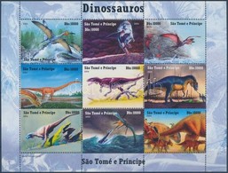 ** Sao Tomé és Principé 2004 ?sállatok: Dinoszauruszok - Altri & Non Classificati