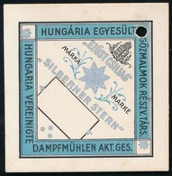Cca 1900 Liszteszsák Zárjegy. Hungária. / Flour Bag Tax Stamp - Non Classificati