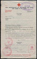 1941, 1946 Vöröskeresztes érdekl?d? Papírok, 2 Db - Unclassified