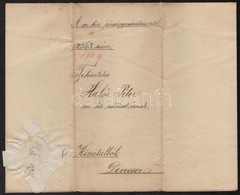 1909 Pénzügyminisztériumi Kinevezés Devecseri Adótiszt Részére, Nyomtatott - Unclassified