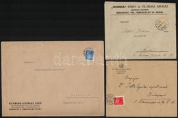 1912-1934 Cégek Fejléces Borítékjai + Képes árjegyzék (Hamburg-Amerika Linie, Dr. Grossschmid Géza, Hunnia Férfi- és Fiú - Unclassified