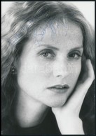 Isabelle Huppert (1953-) Francia Színészn? Aláírt Fotója  / Autograph Signature On Photo 10x15 Cm - Other & Unclassified