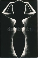 Cca 1970 Czakó László: Venus, Pecséttel Jelzett Vintage Fotóm?vészeti Alkotás, 24x16 Cm - Other & Unclassified
