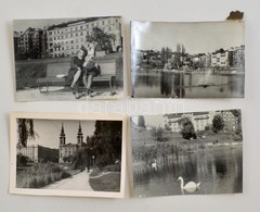 Cca 1940 4 Db Fotó  A Feneketlen-tóról és Környékér?l, 5×8,5-6×8,5 Cm - Altri & Non Classificati