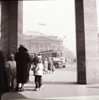 Cca 1965 Villamosok Budapesten, 3 Db Szabadon Felhasználható, Vintage Negatív, + 6 Db Vintage Fénykép, (a Negatívok és A - Other & Unclassified