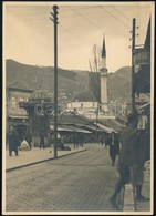 Cca 1930-1940 Szarajevó, F?mecset, Hátoldalon Feliratozott Fotó, 17,5×12,5 Cm / Sarajevo, Tsar's Mosque, Photo - Altri & Non Classificati
