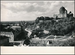 Ccav 1970 Esztergom, 2 Db Jelzetlen Fotó, 16×22 Cm - Other & Unclassified