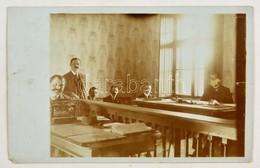 1911 Nyárádszereda, Büntet?ügy Tárgyalása. Fotólap - Other & Unclassified