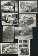 Cca 1940-1970 23 Db Közlekedési Fotó, Autók, Stb., Egy Részük Hátulján Feliratozva, Különböz? Méretben - Other & Unclassified