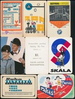 1968-1978 Reklámos Kártyanaptárak, 16 Db - Advertising